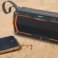 2Twelve Outdoor Wireless Bluetooth Speaker &ndash; Lightweight, Compact, Portable Sound System &ndash; Built-In Microphone... N3