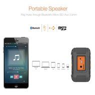 2Twelve Outdoor Wireless Bluetooth Speaker &ndash; Lightweight, Compact, Portable Sound System &ndash; Built-In Microphone... N7