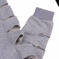 AIMTOPPY Fashion Women Long Sleeve Hollow Hole Short Sweater Shirt Casual Blouse Tops (L, White) N13