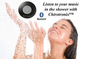 Bluetooth Shower Speaker by Chirotronix&trade; - Waterproof &ndash; Portable &ndash; Hands Free use with Microphone &ndash; Water Resistant... N3