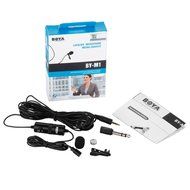 Boya Omnidirectional Lavalier Condenser Microphone with 20ft Audio Cable- for DSLRs Camcorders Video Cameras and...