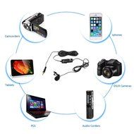 Boya Omnidirectional Lavalier Condenser Microphone with 20ft Audio Cable- for DSLRs Camcorders Video Cameras and... N8