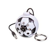 Sports Ball Shaped USB Rechargeable External Speaker with Key Ring. For Devices with 3.5 Mm Output Jack - Smartphones... N5