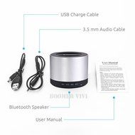 BOOMER VIVI Wireless Portable Bluetooth Speaker B03 with MP3 Player, FM Radio and Microphone, 360 Degree Surround... N15