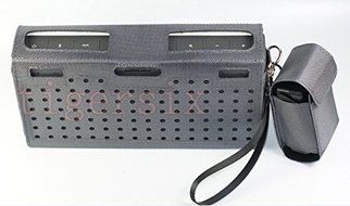 Portable Travel Case Bag Pouch Box+Small Bag for Bose Soundlink III 3 Bluetooth Speaker Color Black N2