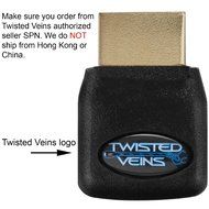Twisted Veins ACHRA3 Three (3) Pack of HDMI 90 Degree/Right Angle Connectors/Adapters N2