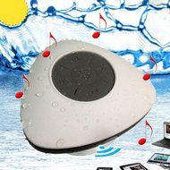 FOXNOVO Waterproof Wireless Bluetooth Speaker for Mountain Bike Outdoor Sports (Pink) N8