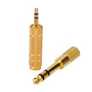 eBoot 2 Pack Headphone Adapter 6.35 mm (1/ 4 Inch) Male to 3.5 mm Female Stereo Adapter Plus 3.5 mm Stereo Male... N7