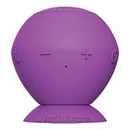 AudioSource Sound Pop Speaker System - 3 W RMS - Wireless Speaker(s) - Royal Purple - 32 ft - Bluetooth - USB