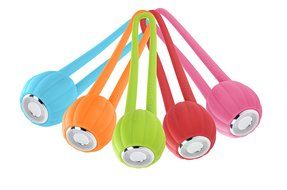 Mini Portable Bluetooth Silicone Waterproof Wireless Speaker "Red" RoundSound4 N7