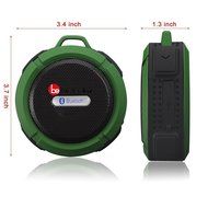 Build Excellent&reg; Waterproof Wireless Bluetooth Speaker Stereo,IP X5 Waterproof Shockproof Bluetooth 3.0 Rugged... N7