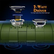 Outdoor Speakers, Aolaifo Rugged Wireless Bluetooth 4.0 Shockproof Water Resistant / Waterproof Speakers with... N5