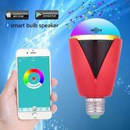 Imoch Bluetooth Smart bulb/speaker bulb - Smartphone Controlled Dimmable Multicolored Color Changing Lights -... N3