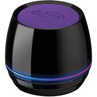iLive Bluetooth Speaker with Glow Ring, Purple