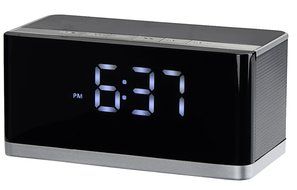 Alarm Clock Bluetooth Speaker FM Radio AKOUSTIQ Portable Wireless Speaker for iPhone Samsung, Enhanced Bass Stereo...