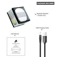 Miomix Portable Wireless Bluetooth 3.0 Shower Speaker Waterproof Speaker with Suction Cup for Bathroom, Boat or... N12