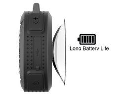 Enegg Mini Portable Sports Wireless Bluetooth Waterproof Outdoor &amp; Shower Speaker With Hands Free Calls for iPhone... N5