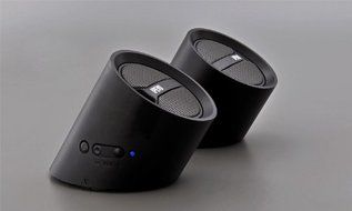 IPEVO CSSB-02IP Tubular Wireless Speakers (Black) N3