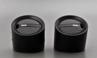 IPEVO CSSB-02IP Tubular Wireless Speakers (Black) N4