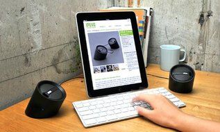 IPEVO CSSB-02IP Tubular Wireless Speakers (Black) N5