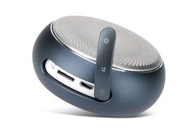 Levitating Bluetooth Speaker ??? Bluetooth 4.1, 10 Meter Range, 5W Speaker, Built-In Rechargeable Battery (Grey) N5