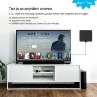 VIEWTEK Amplified HDTV Antenna Ultra Thin Indoor HD TV Antenna 50 Mile Range with Detachable Amplifier 13 Ft Coaxial... N5
