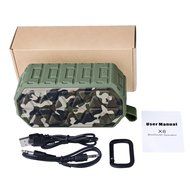 Plater Waterproof X8 Bluetooth Speaker Wireless Portable Stereo Speaker, 6W Dual-Driver, Enhanced Sound and Bass... N2