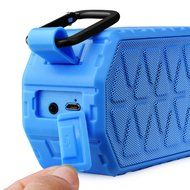 Plater Waterproof X8 Bluetooth Speaker Wireless Portable Stereo Speaker, 6W Dual-Driver, Enhanced Sound and Bass... N8
