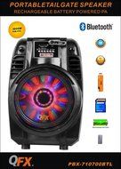 QFX PBX-710700BTL Portable Bluetooth Party Speaker N2