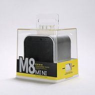 Remax RB-M8 Mini Wireless Bluetooth Speaker Portable Audio Player Music Sound Box Bluetooth V4.0 Metal Body Silver... N8