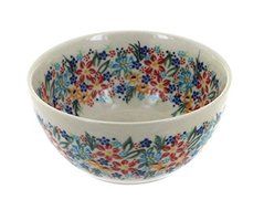 Polish Pottery Tara Dessert Bowl