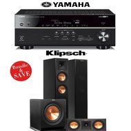 Klipsch RP-250F 3.1 Reference Premiere Home Theater System with Yamaha RX-V681BL 7.2-Ch Network A/V Receiver