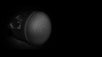 BiGR Audio XLWB01 WRiSTBOOM Wearable Wireless Bluetooth Speaker with Built-In Mic, Black N7