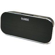 Rapoo A500 1108-01524-800 Wireless Bluetooth Speaker - Bluetooth 4.0 - Wired and Wireless - Black