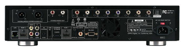 OPPO BDP-95 Universal Audiophile 3D Blu-ray Disc Player N2