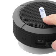 Topix Waterproof Indoor/Outdoor Ultra-Portable Multimedia Wireless Bluetooth 3.0 Mini Speaker (Black) N3