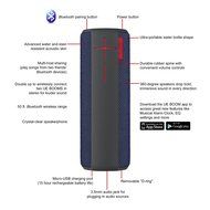 UE BOOM Wireless Bluetooth Speaker - Blue Steel N5