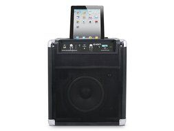 ION Block Rocker Bluetooth Portable Speaker System with Auxiliary USB Charger with extended 75 hour battery (Certified... N4