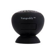 Vangoddy Portable Bluetooth Suction Speaker with Microphone and Micro USB Cable (Black) N2