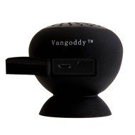 Vangoddy Portable Bluetooth Suction Speaker with Microphone and Micro USB Cable (Black) N4