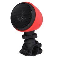Outdoor Motorcycle Bicycle Wireless Bluetooth Speaker With Microphone And Mount For iPhone iPad Tablet Color Red N2