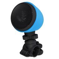 Outdoor Motorcycle Bicycle Wireless Bluetooth Speaker With Microphone And Mount For iPhone iPad Tablet Color Red N3
