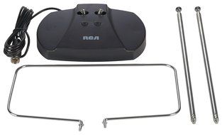 RCA ANT111Z Durable FM Antenna, Rabbit Ears N4