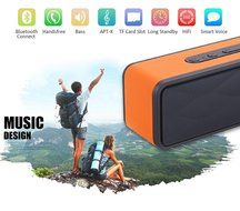 Portable Super Bass Stereo Speaker With TF Card Slot N2