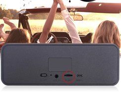 Portable Super Bass Stereo Speaker With TF Card Slot N6
