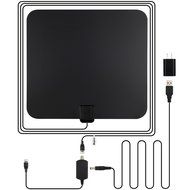 Anpro Ultra-Thin Amplified HDTV Aerial TV Antenna, 50 Mile Range Indoor HDTV Antenna for Digital Freeview and... N7