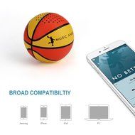 MUSIC ANGEL&reg;Portable Wireless Bluetooth Speaker with Basketball handmade Design 12 Hours Playtime Speakers Compatible... N3