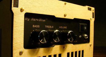 DIY Bluetooth Speaker Kit - Wireless HiFi stereo bluetooth amplifier with 2 drivers in a wood cabinet N3