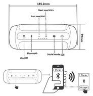 Speaker Wireless Speakers Music Sound Box Handsfree FM Radio USB TF Card N5