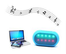 Smileto New Portable Music style Mini Ellipse Bluetooth Wireless Speaker With FM Radio, Handsfree Call, TF Card...